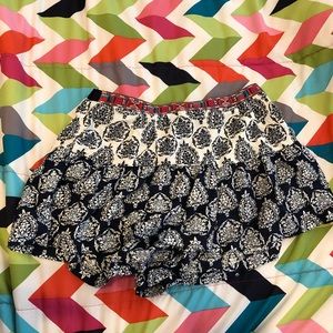 Loose fitting shorts